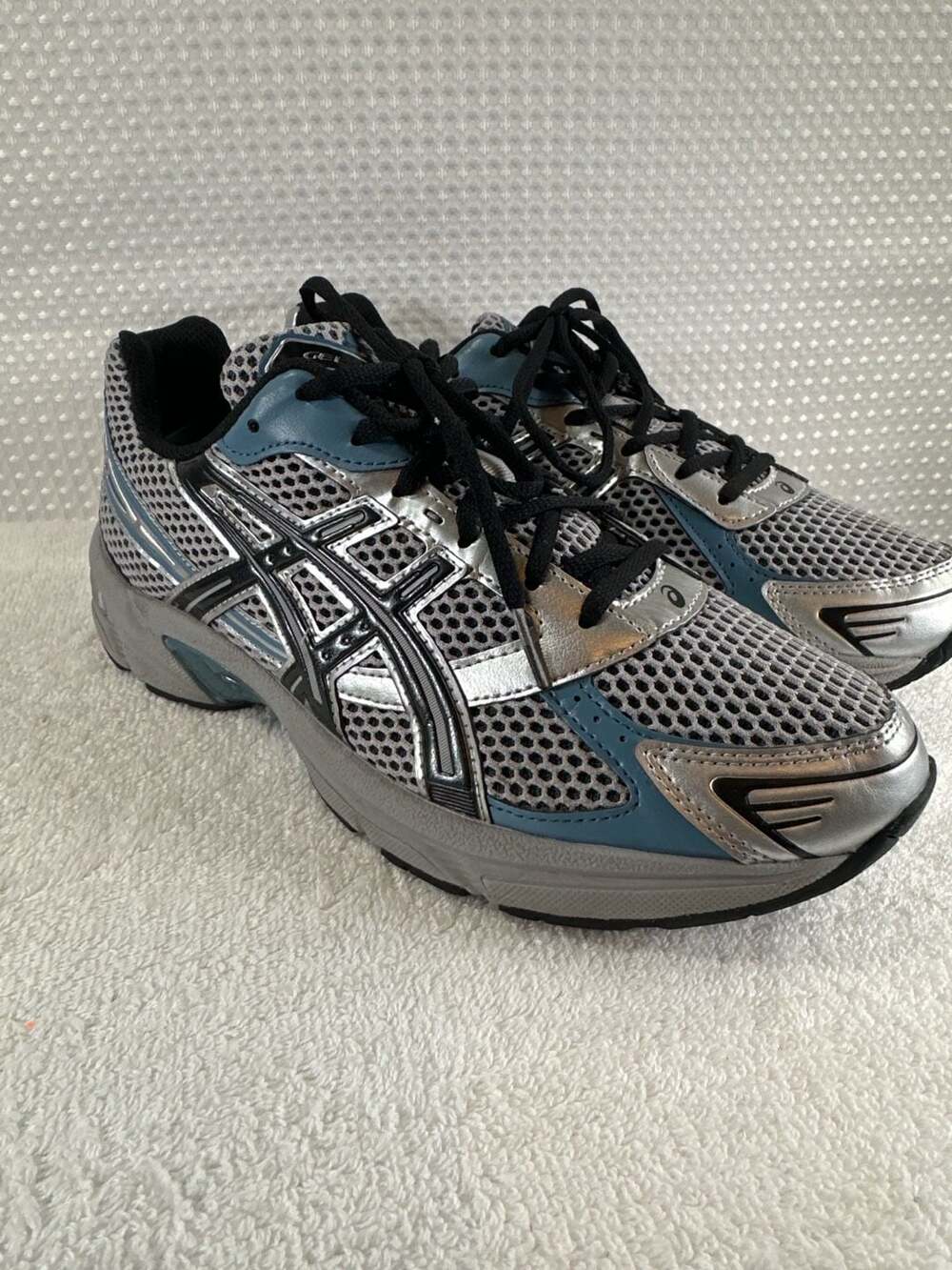 ASICS GEL-1130 Piedmont Grey Sheet Rock Silver Blue Running Shoes